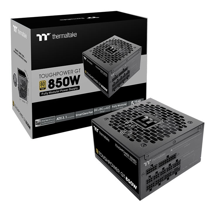 FUENTE THERMALTAKE 850W 80+ GOLD MODULAR TOUGHPOWER GT