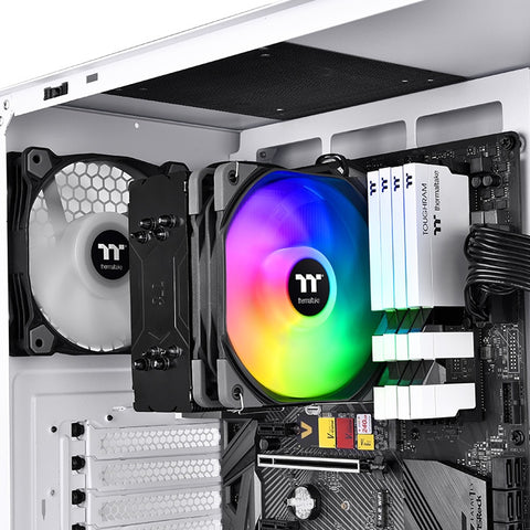 DISIPADOR THERMALTAKE UX 200 SE NEGRO RGB AM5/AM4/LGA 1700/LGA 1200