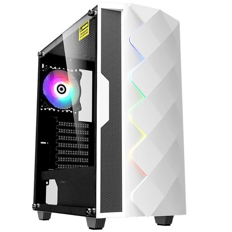CHASIS ATX WATTANA ROMVOUS FRANJA RGB  1.FAN RGB 1. FAN MAINBOARD