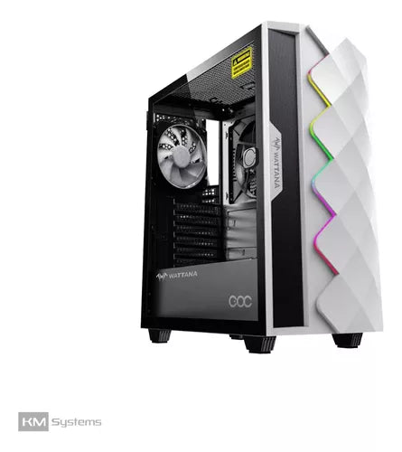 CHASIS ATX WATTANA ROMVOUS FRANJA RGB  1.FAN RGB 1. FAN MAINBOARD