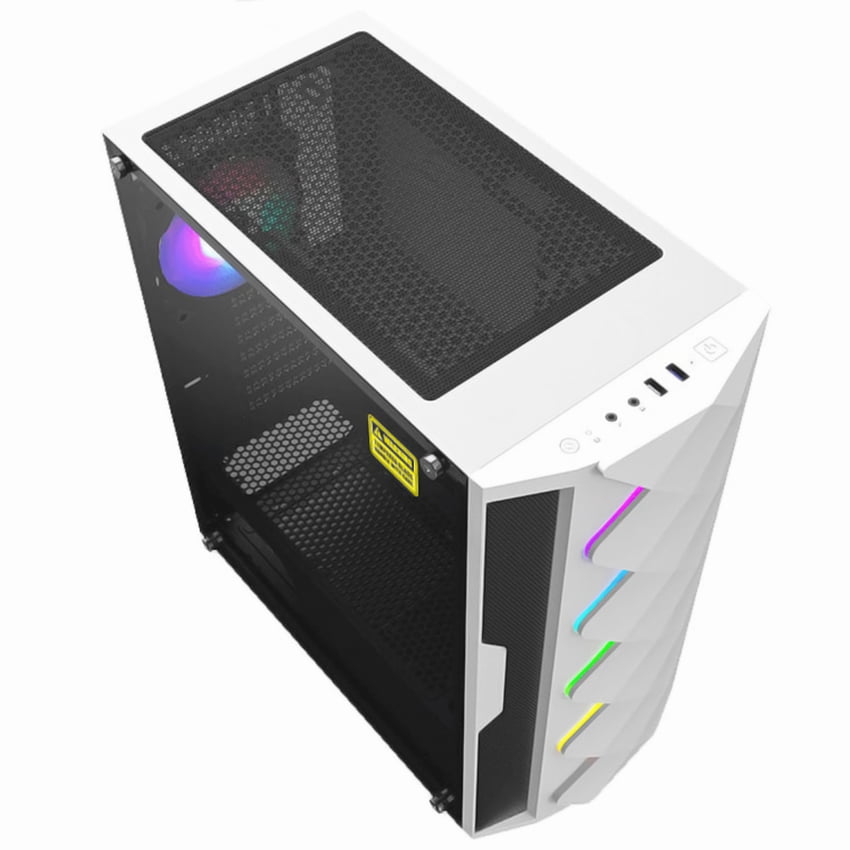 CHASIS ATX WATTANA ROMVOUS FRANJA RGB  1.FAN RGB 1. FAN MAINBOARD