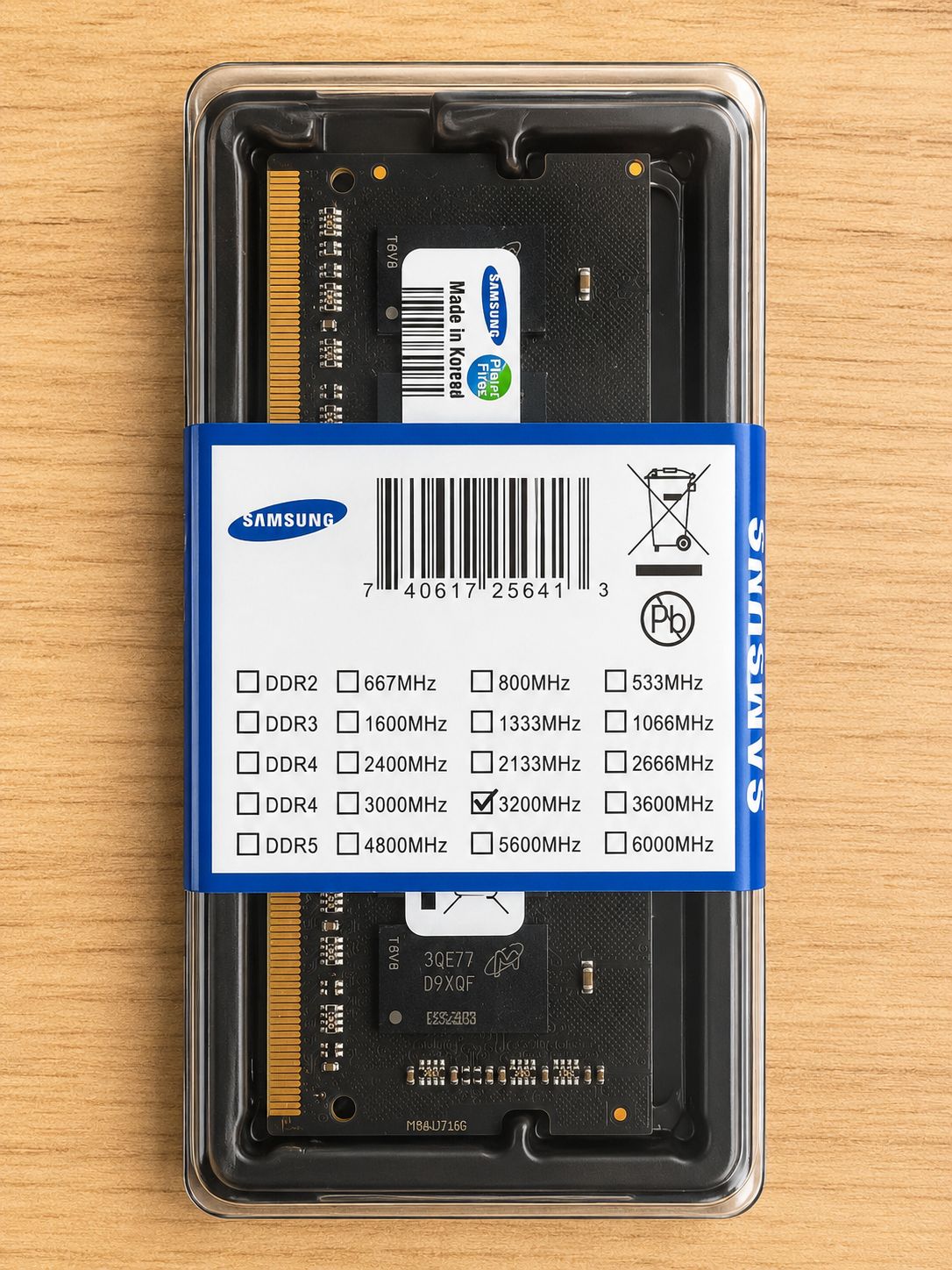 MEMORIA DDR4 16GB PORTATIL 3200 SAMSUNG SODIMM