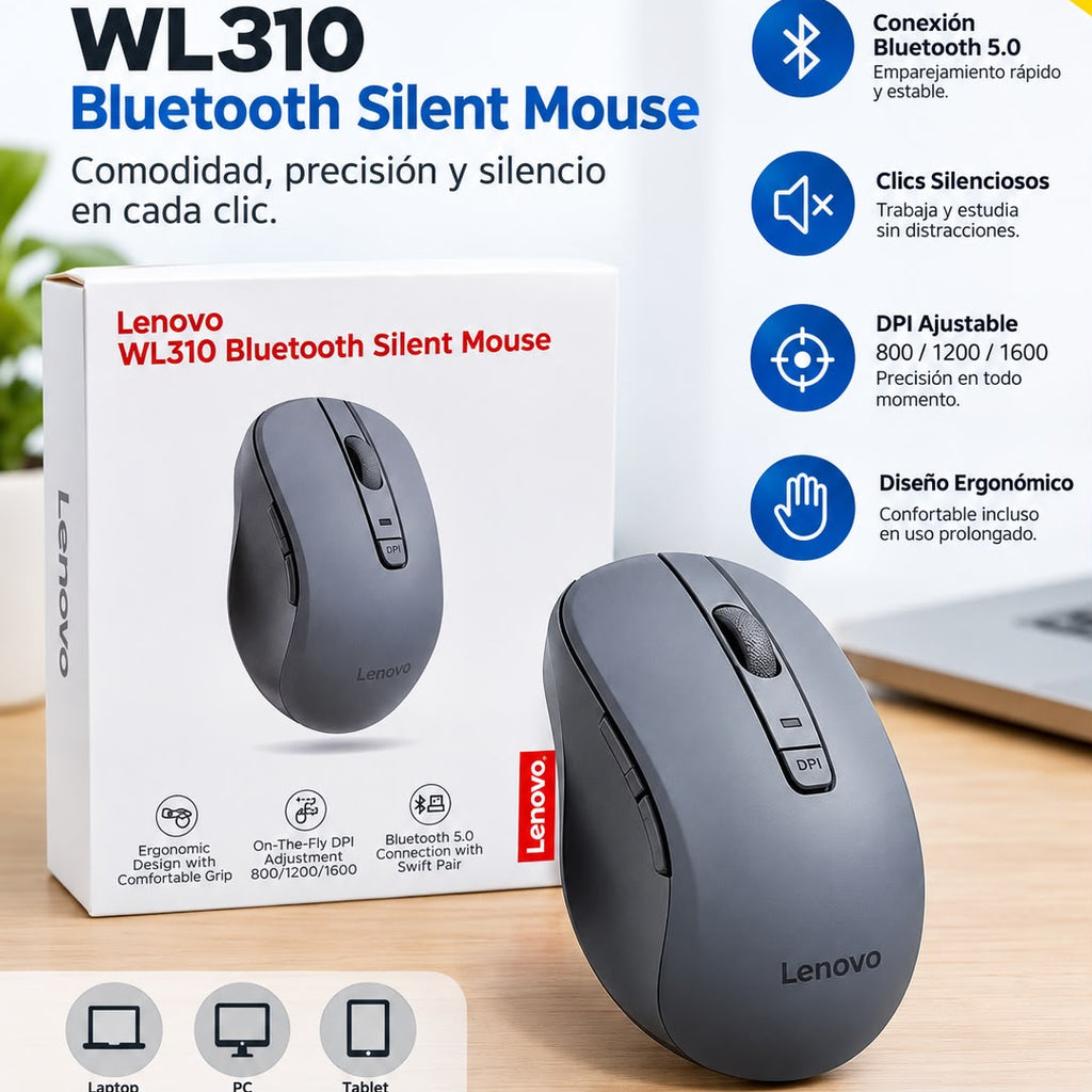 MOUSE LENOVO INALAMBRICO WL310 BLUETOOTH