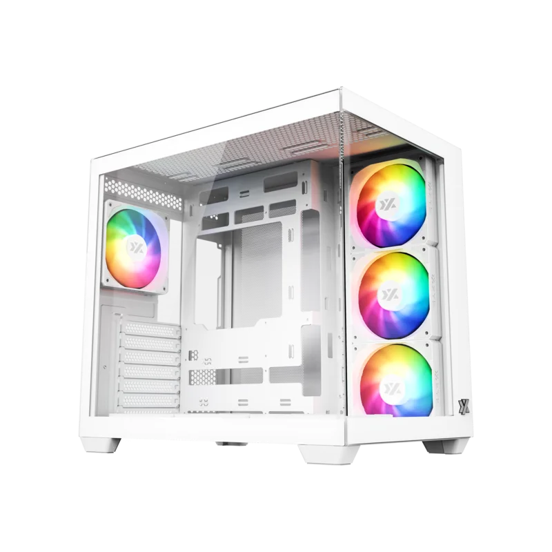 CHASIS XYZ TESSERACT X 7. FAN ARGB BLANCA