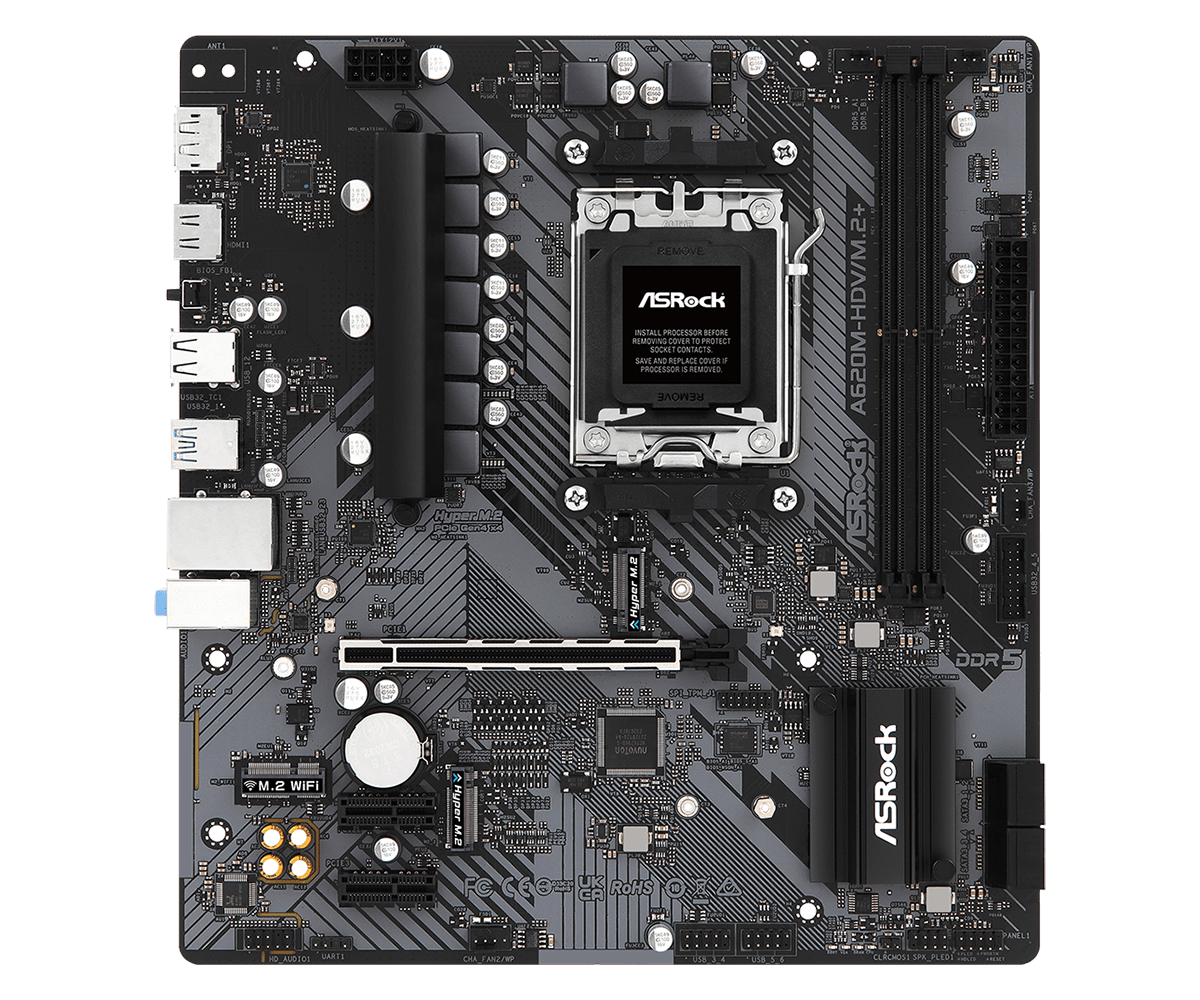BOARD ASROCK A620M DHDV 2. DDR5 RYZEN AM5