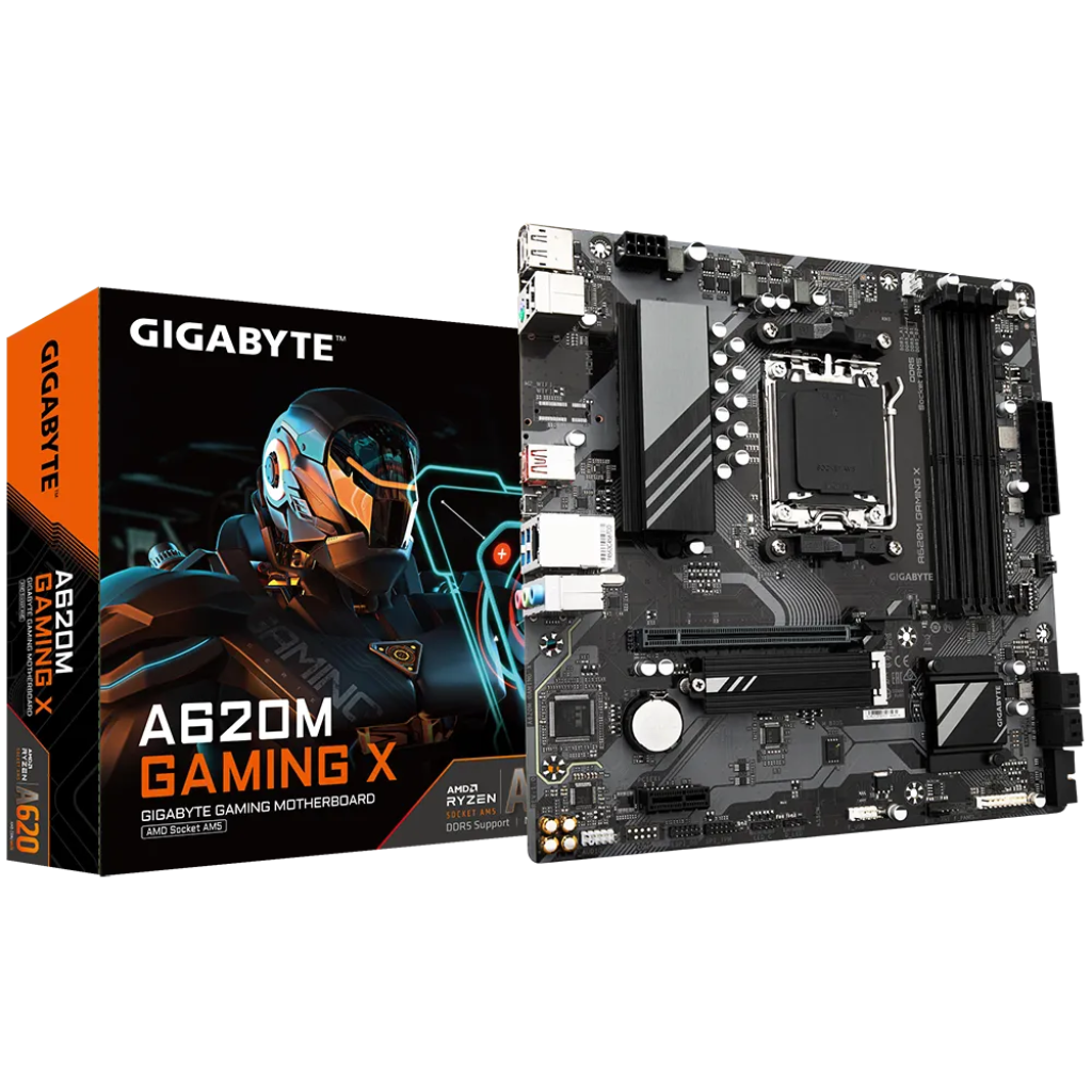 BOARD GIGABYTE A620M GAMING X AM5 DDR5 RYZEN AMD Ryzen™7000 AM5