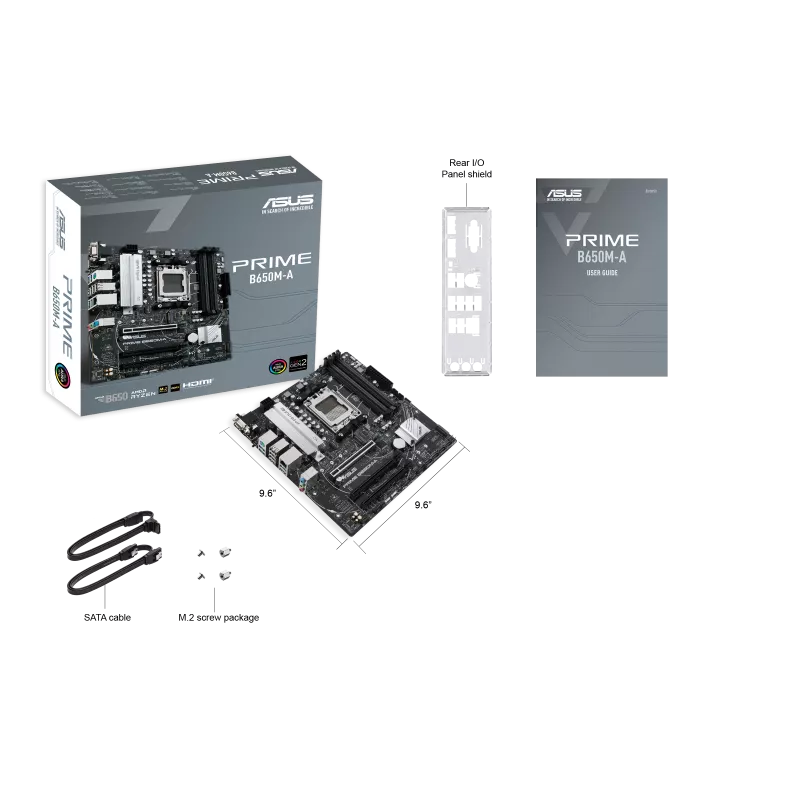 BOARD ASUS PRIME B650M-A CSM AM5 DDR5 RYZEN AMD™7000
