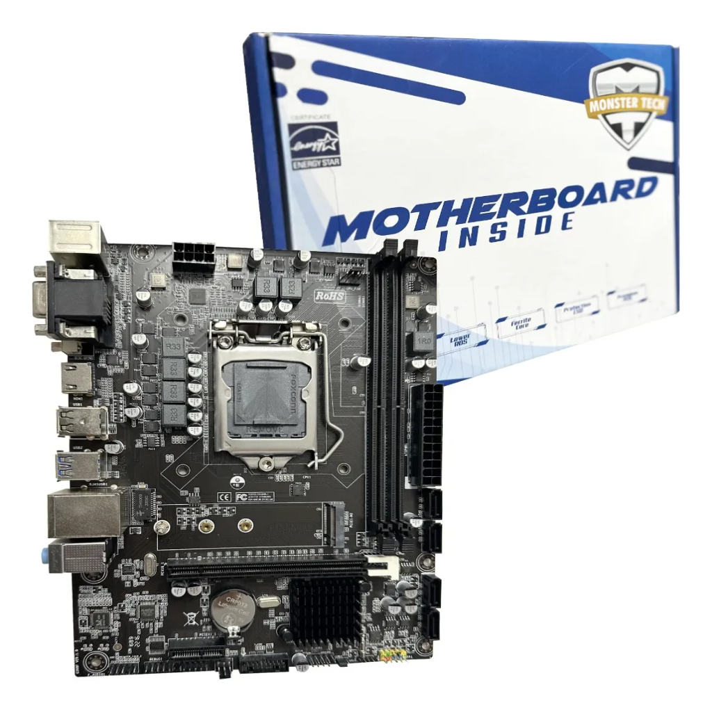 BOARD FOXCONN H310 A.V.R.Pciexp 2.DDR3 M.2 VGA/HDMI LGA 1151 8va Generacion