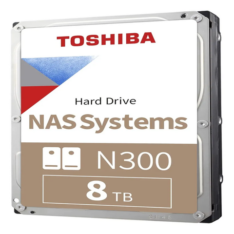 DISCO DURO HDD TOSHIBA NAS N300 8TB