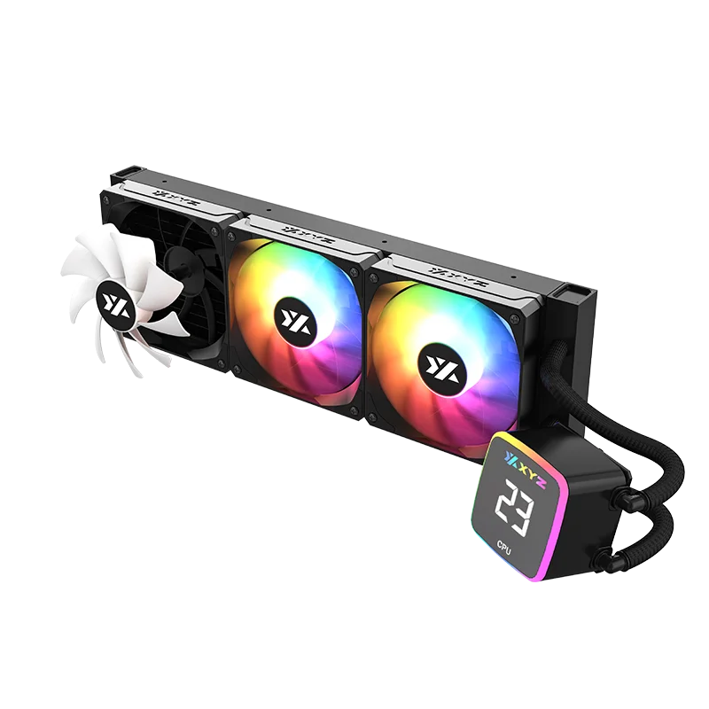 REFRIGERACION LIQUIDA XYZ 360 RGB PANTALLA TEMPERATURA 3. FAN
