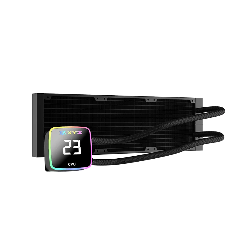REFRIGERACION LIQUIDA XYZ 360 RGB PANTALLA TEMPERATURA 3. FAN