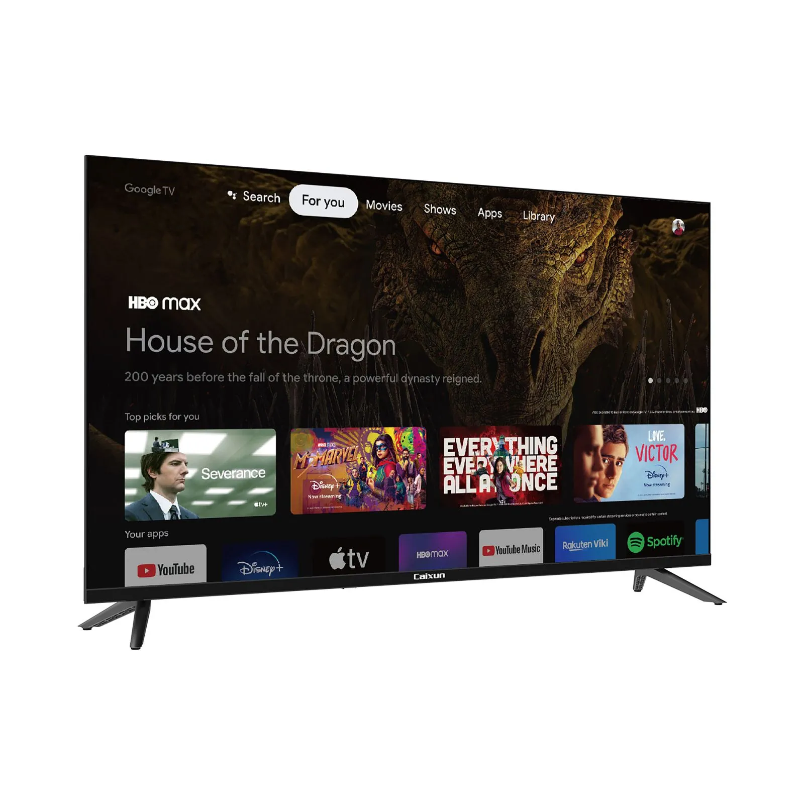 TELEVISOR CAIXUN C40VAFG SMART TV, 40” HD SMART TV GOOGLETV MARCO DELGADO.