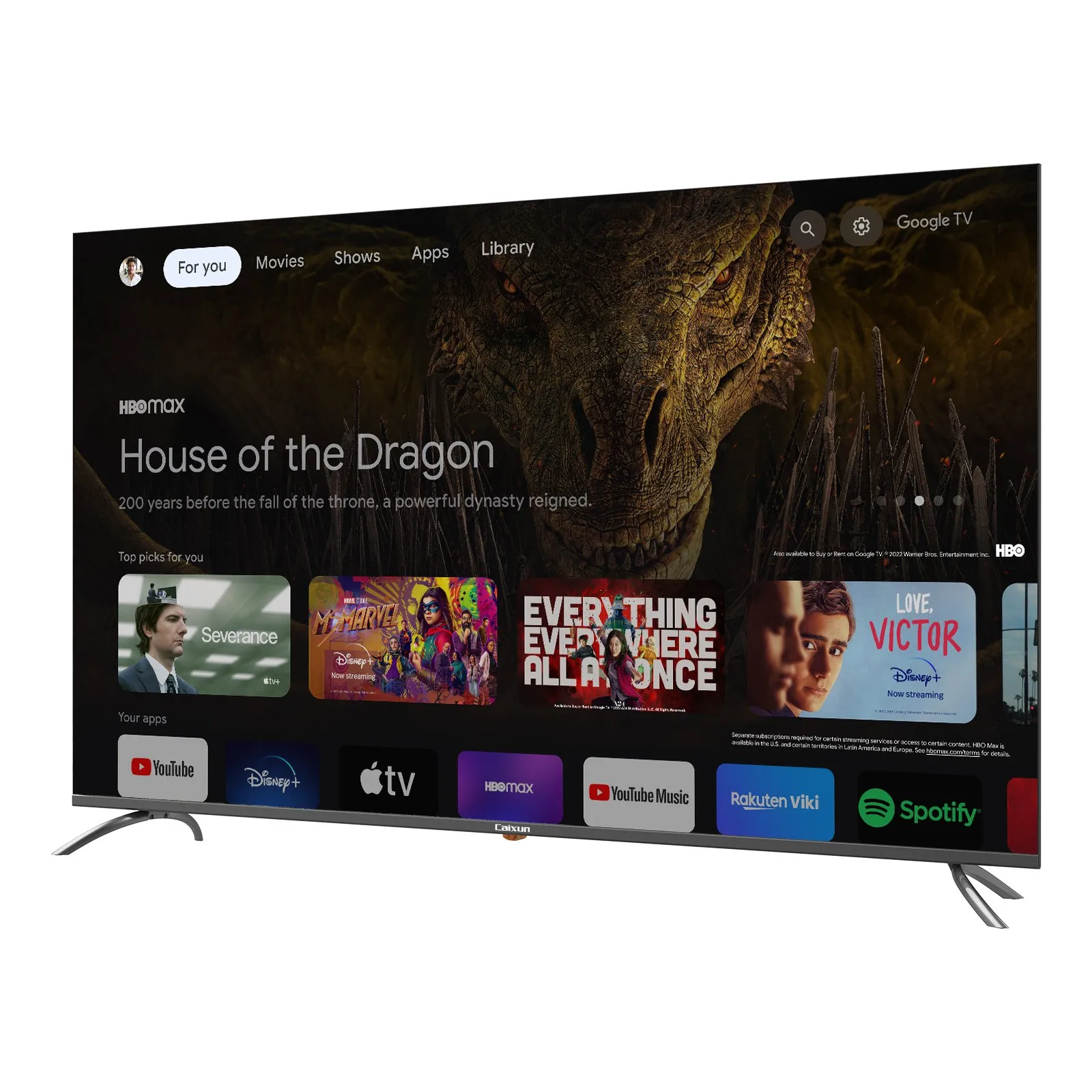 TELEVISOR CAIXUN C55VAUG SMART TV 55” UHD 4K