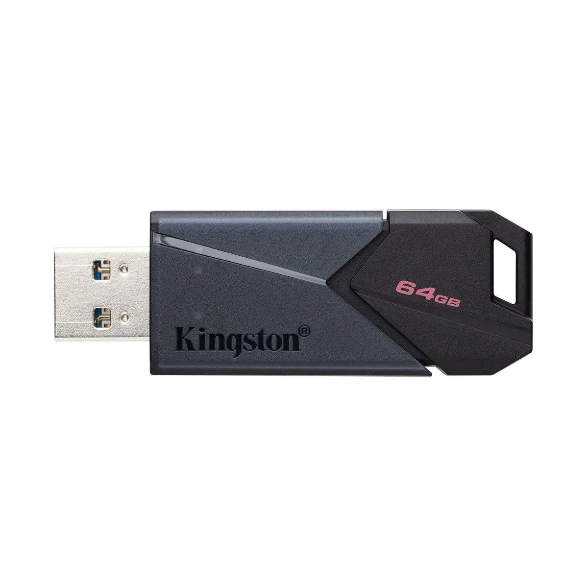 MEMORIA USB KINGSTON DATATRAVELER 3.2 DTX M 64GB NEGRO MATE