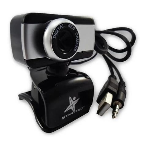 CAMARA STAR TEC NEGRO-PLATA ST HC 71 COLOR NEGRO