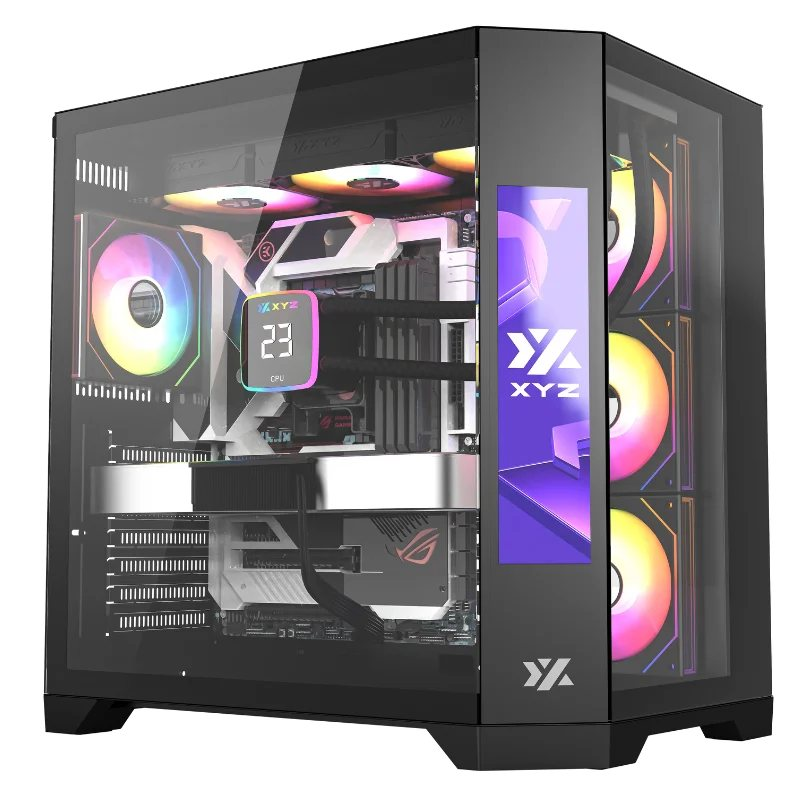 CHASIS XYZ NEUTRON 4. FAN 120MM PANTALLA DIGITAL