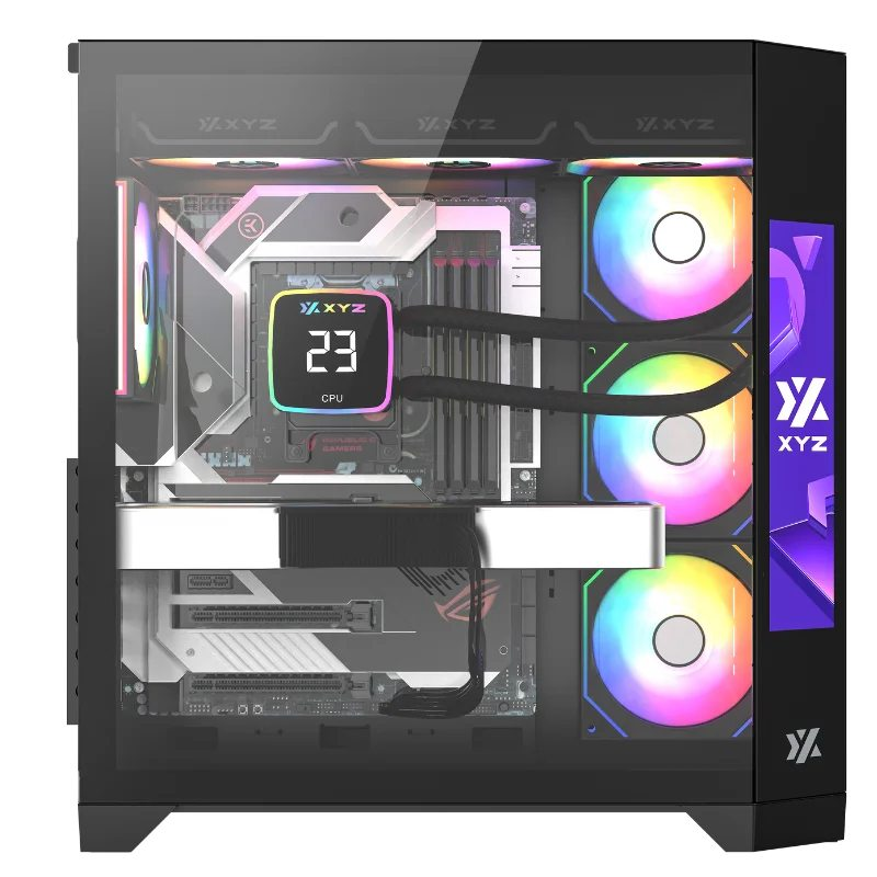 CHASIS XYZ NEUTRON 4. FAN 120MM PANTALLA DIGITAL