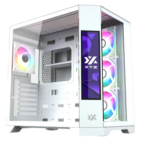 CHASIS XYZ NEUTRON BLANCA 4 FAN RGB 120MM