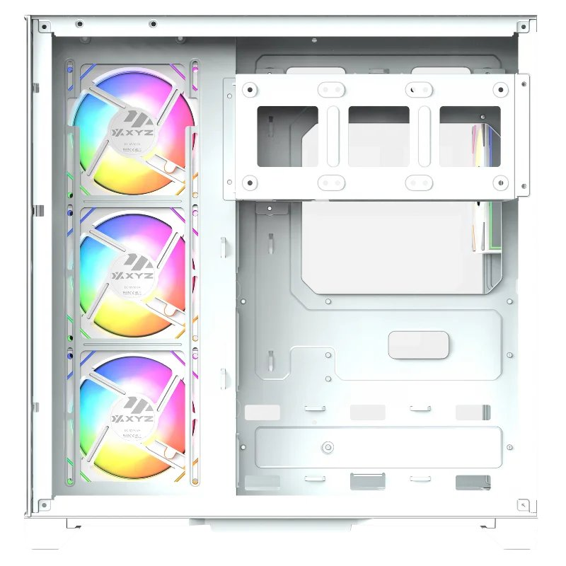 CHASIS XYZ NEUTRON BLANCA 4 FAN RGB 120MM