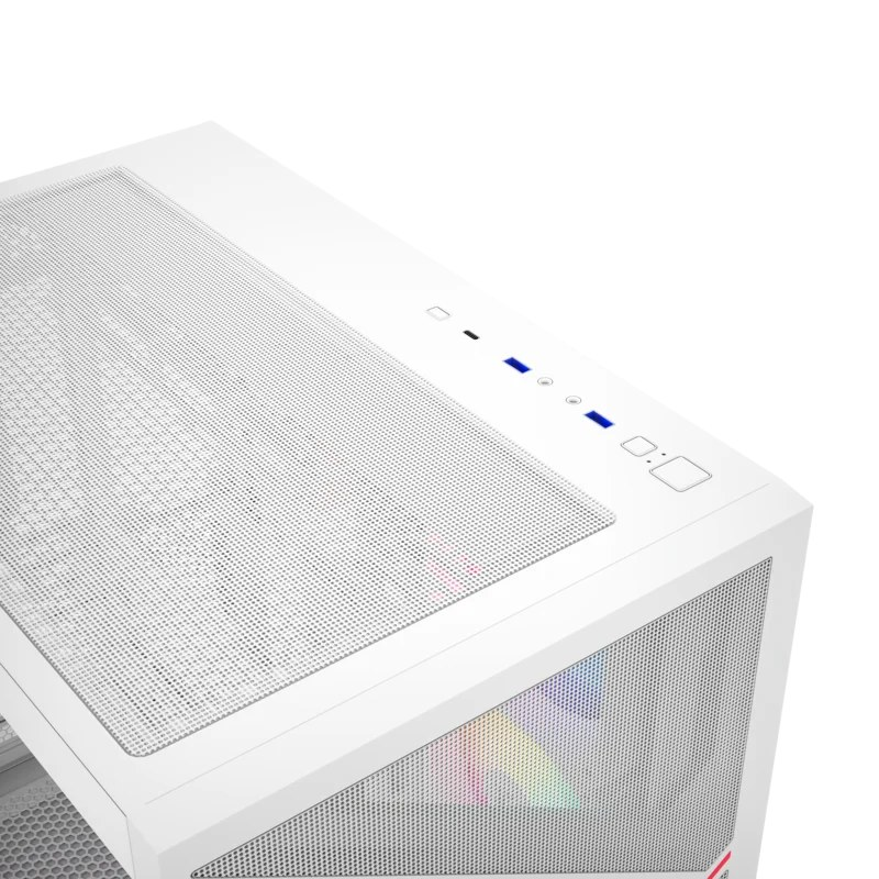 CHASIS XYZ QUBEX BLANCA 4 FAN ARGB 120MM