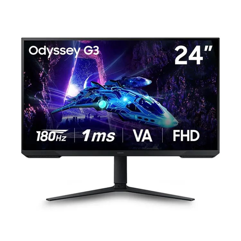 MONITOR SAMSUNG 24” ODYSSEY DG300 1920x1080 1Ms 180HZ HDMI FHD