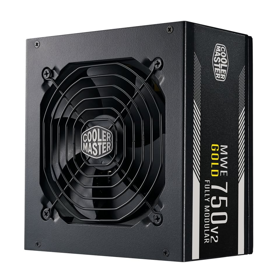 FUENTE PODER COOLER MASTER MWE 750W (MPE-7501-AFAAG-U2) V2 / FULL MODULAR / 80 PLUS / GOLD
