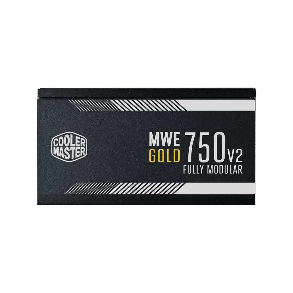 FUENTE PODER COOLER MASTER MWE 750W (MPE-7501-AFAAG-U2) V2 / FULL MODULAR / 80 PLUS / GOLD