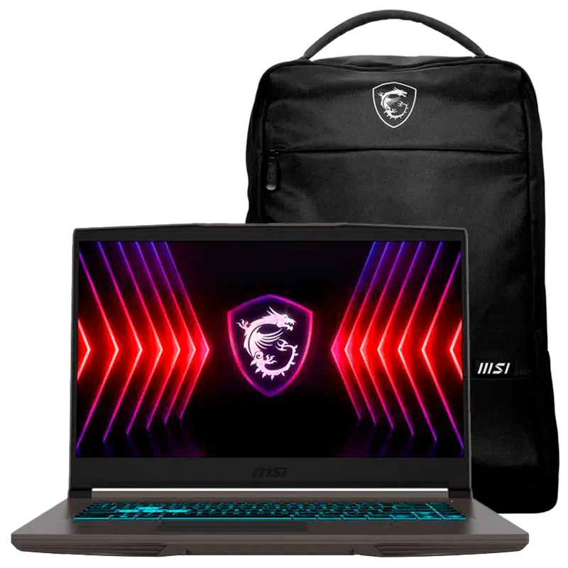 PORTATIL MSI GAMER MSI THIN A15B7UC / RYZEN 5 7535HS / SSD 512GB / RTX 3050 / MORRAL MSI