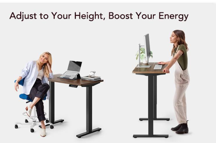 ESCRITORIO ELECTRICO AJUSTABLE 32 PULGADAS - 4 MEMORIAS DE ALTURA