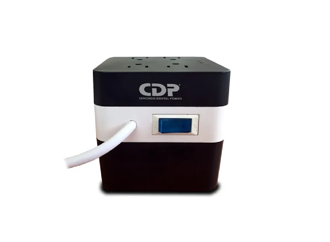 REGULADOR  CDP RU-AVR 604 600 VA/ 300W 4.PUERTOS USB 4TOMAS