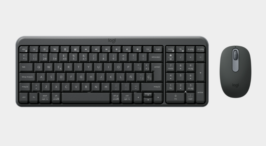 Combo teclado y mouse inalambrico Logitech Mk250
