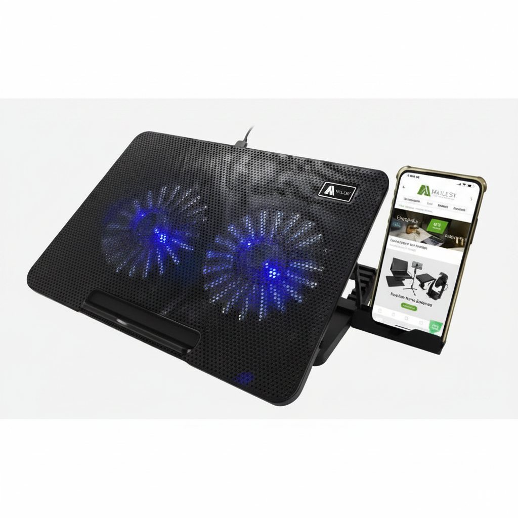 Base Refrigerante Reclinable A2 2.Fan + Soporte de Celular