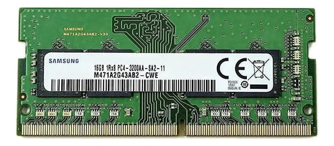 MEMORIA DDR4 16GB PORTATIL 3200 SAMSUNG SODIMM