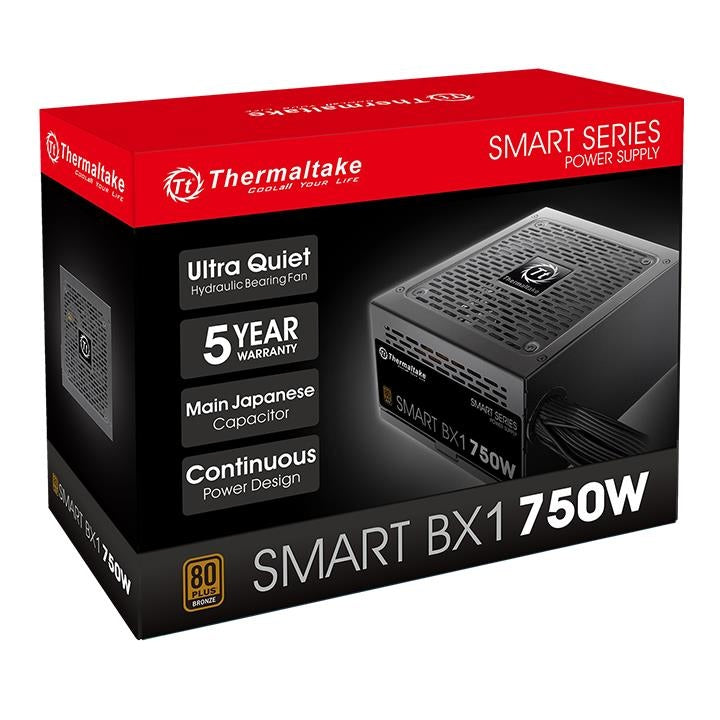 FUENTE THERMALTAKE 750W SMART BX1 80+ BRONZE